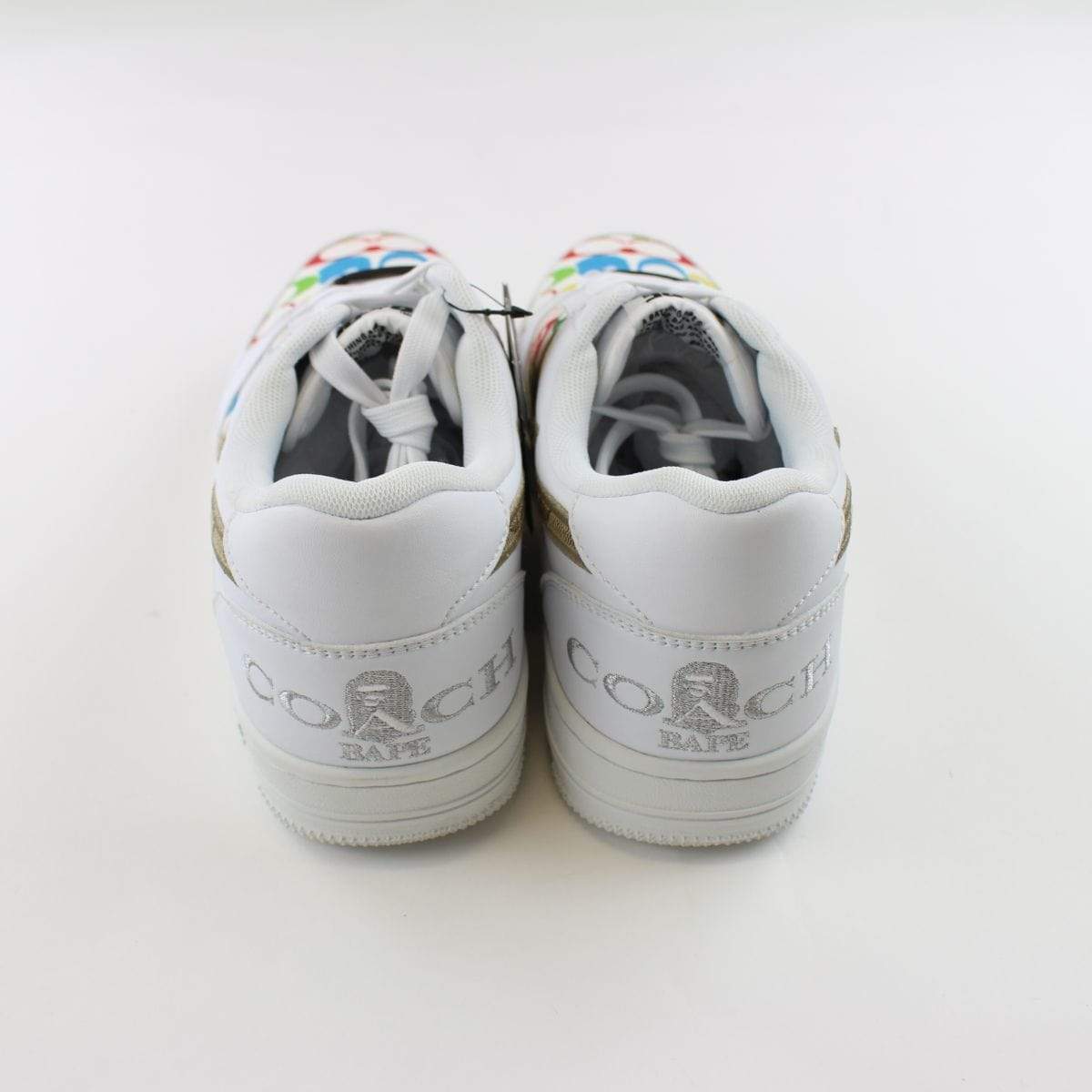 Bapesta x Coach Multicolour White - SaruGeneral