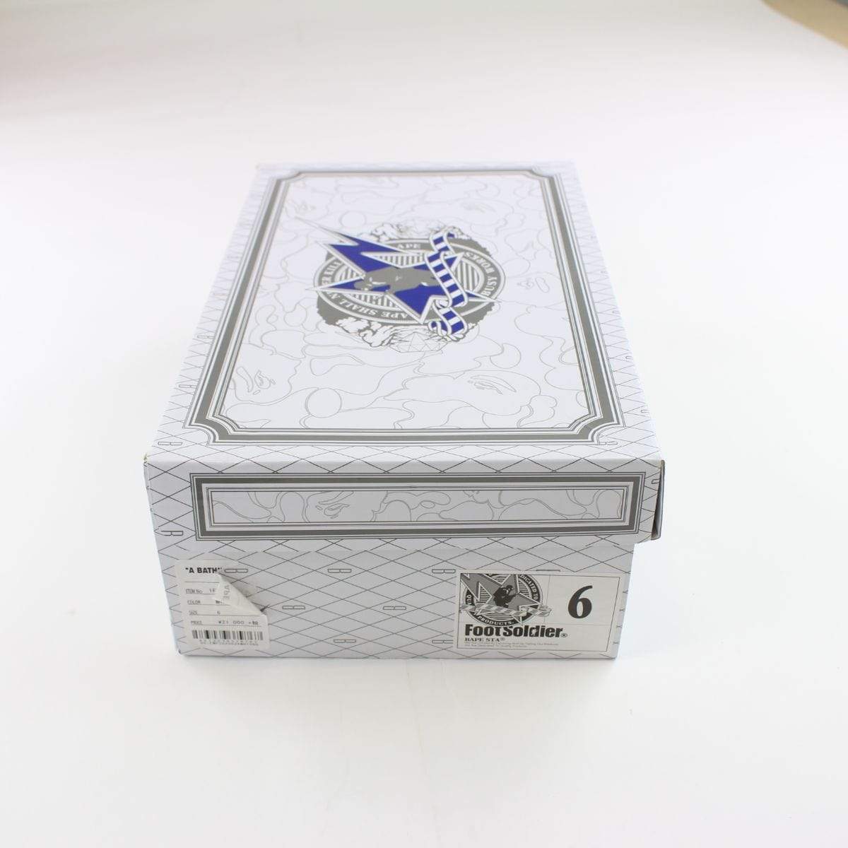 Bapesta Red Shark Face White - SaruGeneral