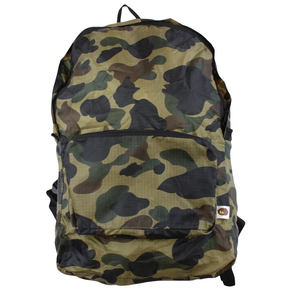 bape 1st green camo e mook backpack – SARUGENERAL