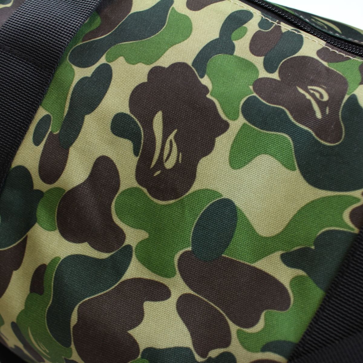 bape abc green camo duffle bag - SaruGeneral