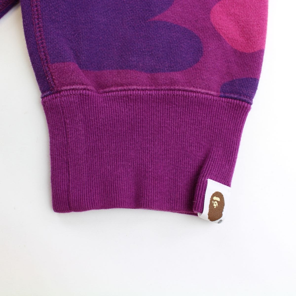bape purple camo full zip - SaruGeneral