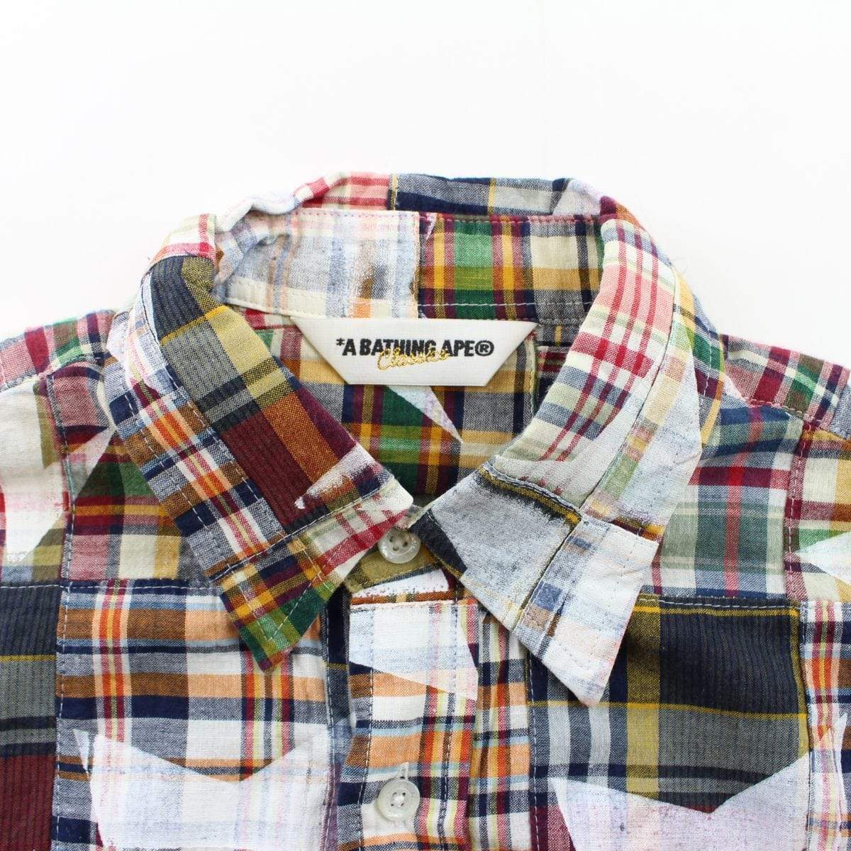 Bape plaid Bapesta All Over Print Shirt - SaruGeneral