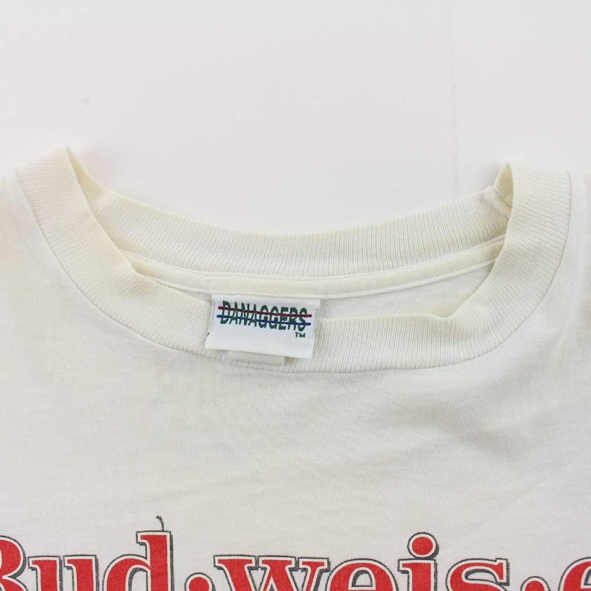 Budweiser Fly Fishing Frogs Tee White - SaruGeneral