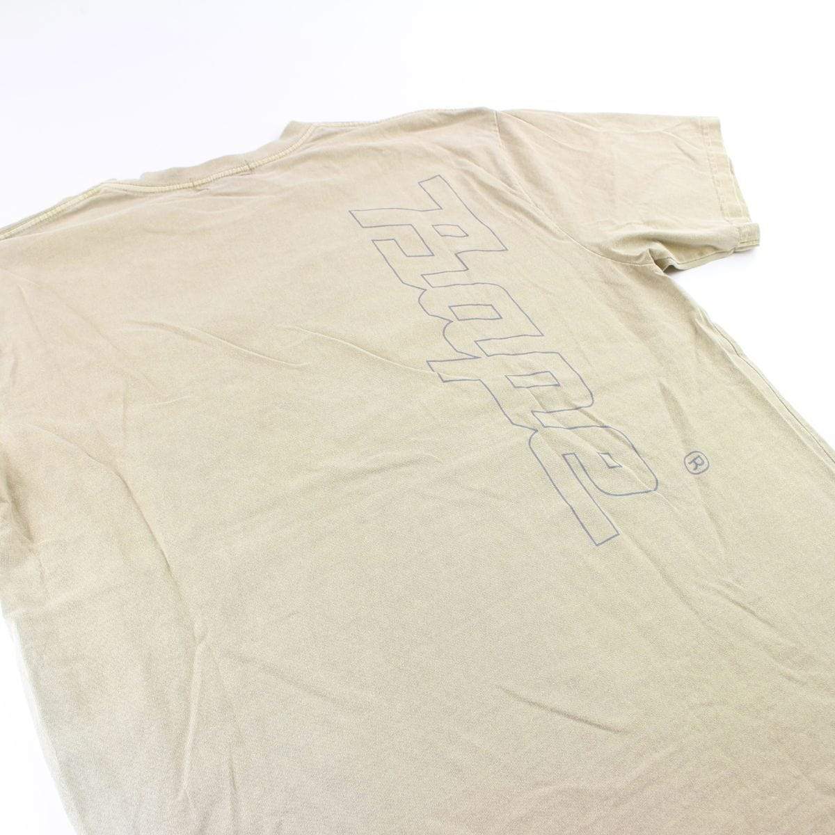 Bape Repeat Logo Pocket Tee Beige - SaruGeneral