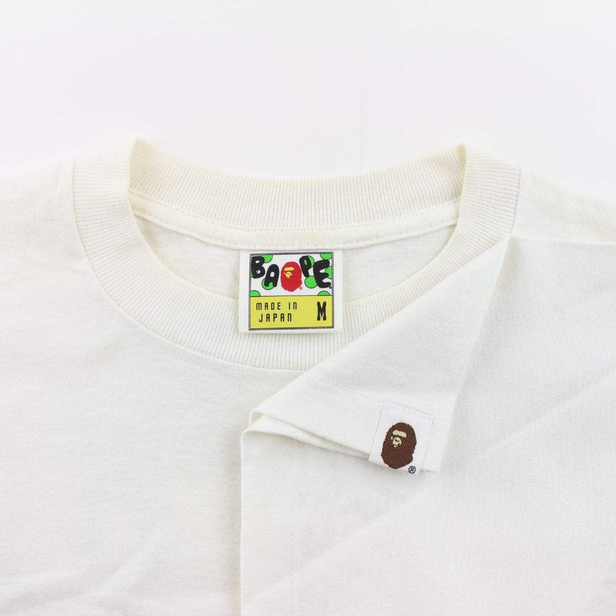 Bape x Neighbourhood Bro Hood Tee Whie - SaruGeneral