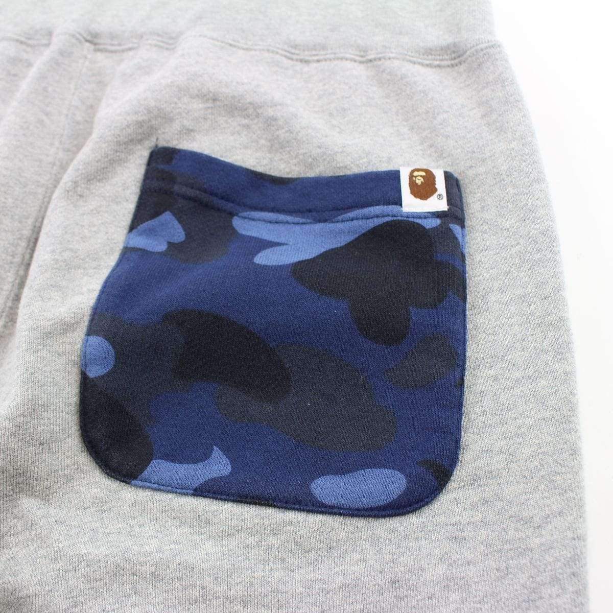 Bape Black Shark Face Joggers Grey - SaruGeneral