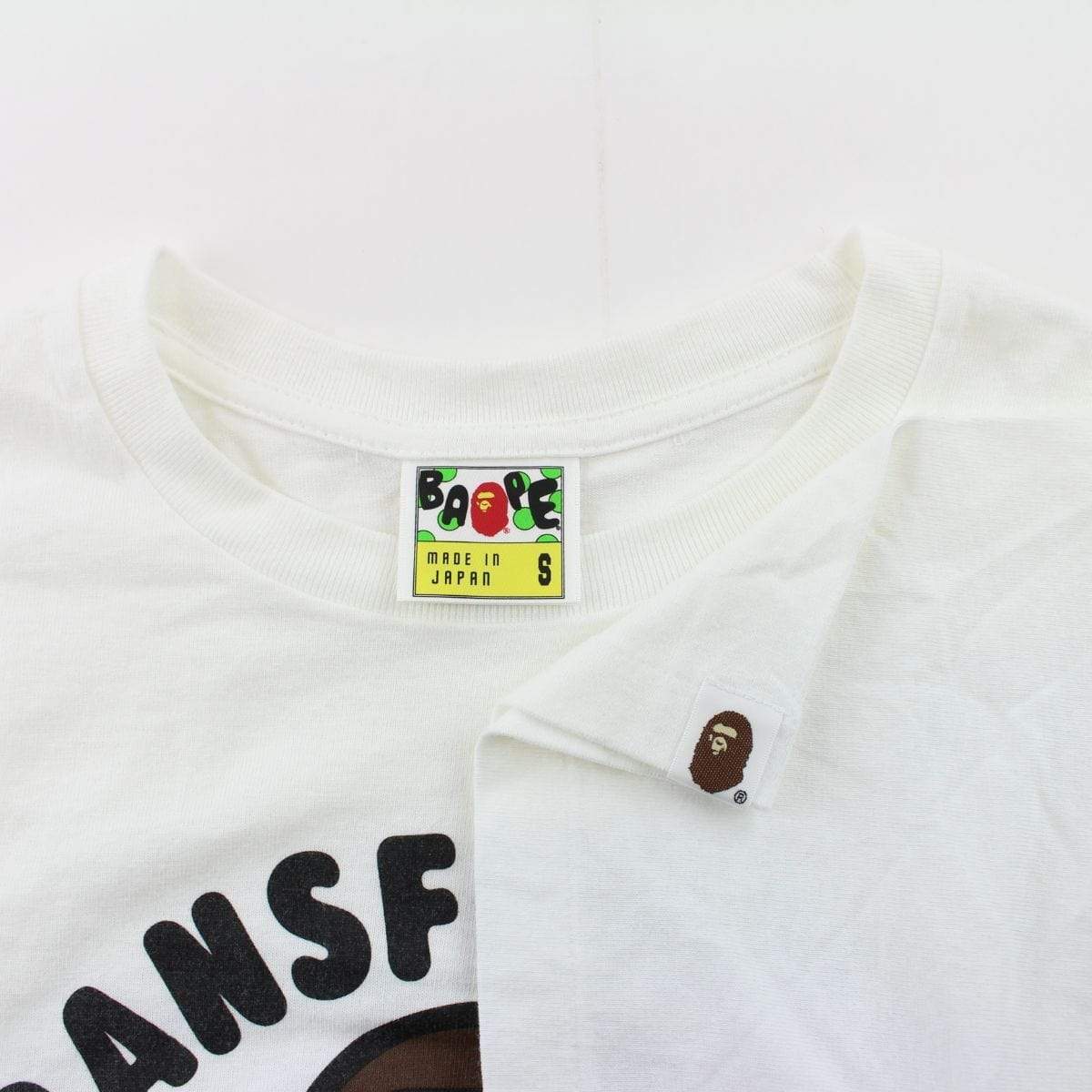 Bape Transformers Baby Milo Tee White - SaruGeneral