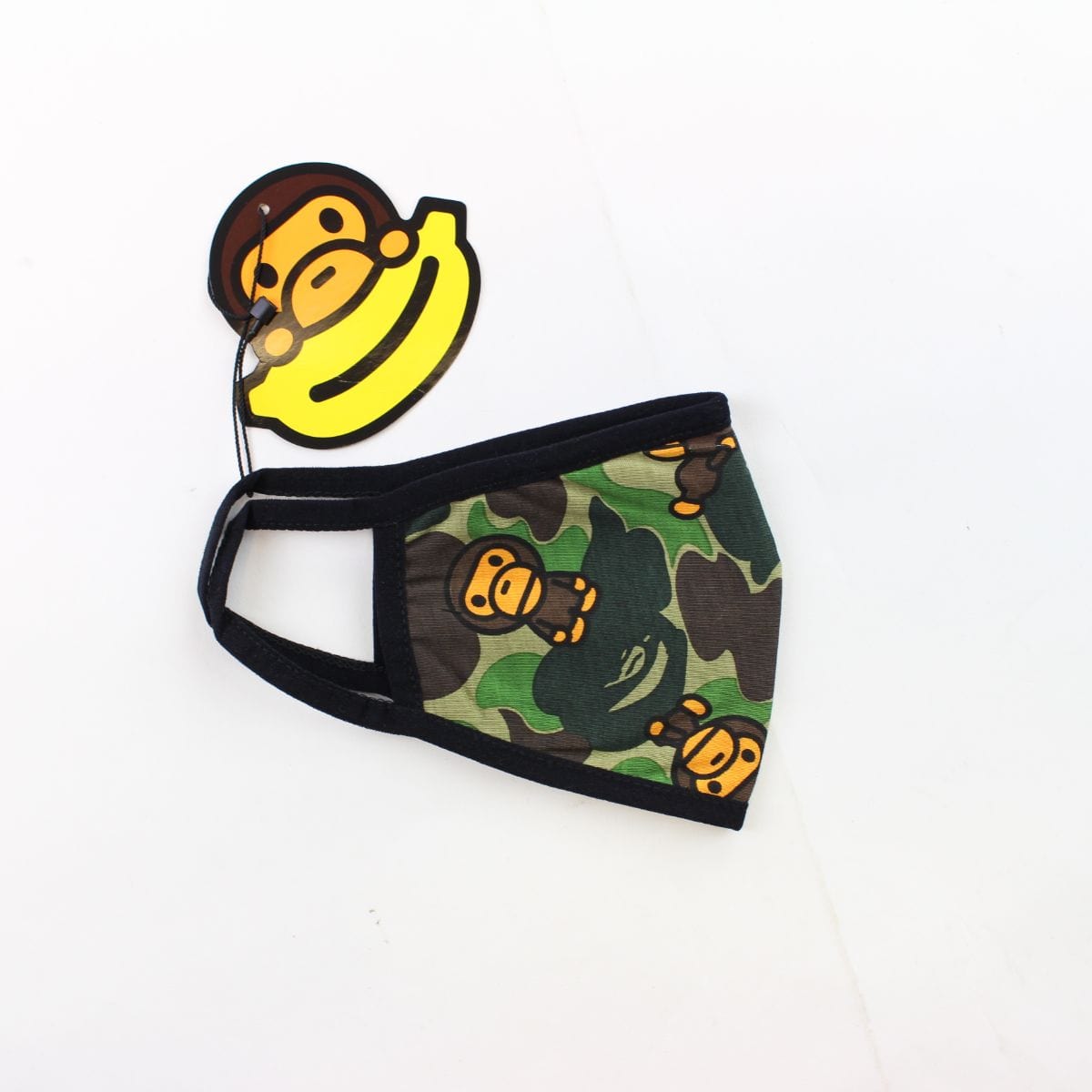 Bape baby Milo 1st Green Camo Facemask - SaruGeneral