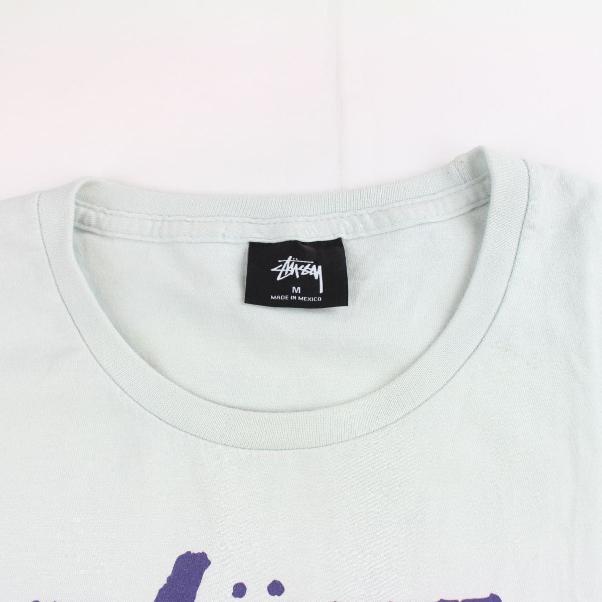 stussy double s logo tee white - SaruGeneral