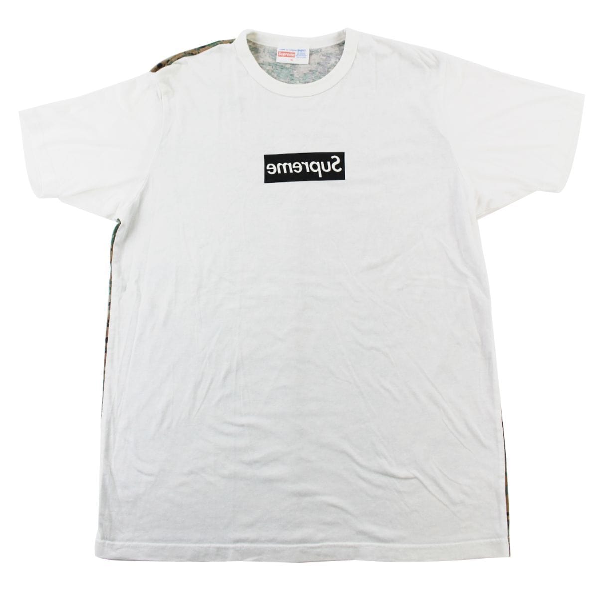 Supreme CDG Polka Green Camo Backprint Box Tee - SaruGeneral