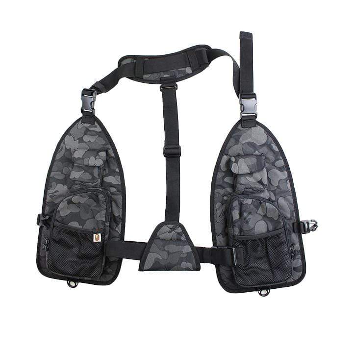 Bape Black Camo Tactical vest - SaruGeneral