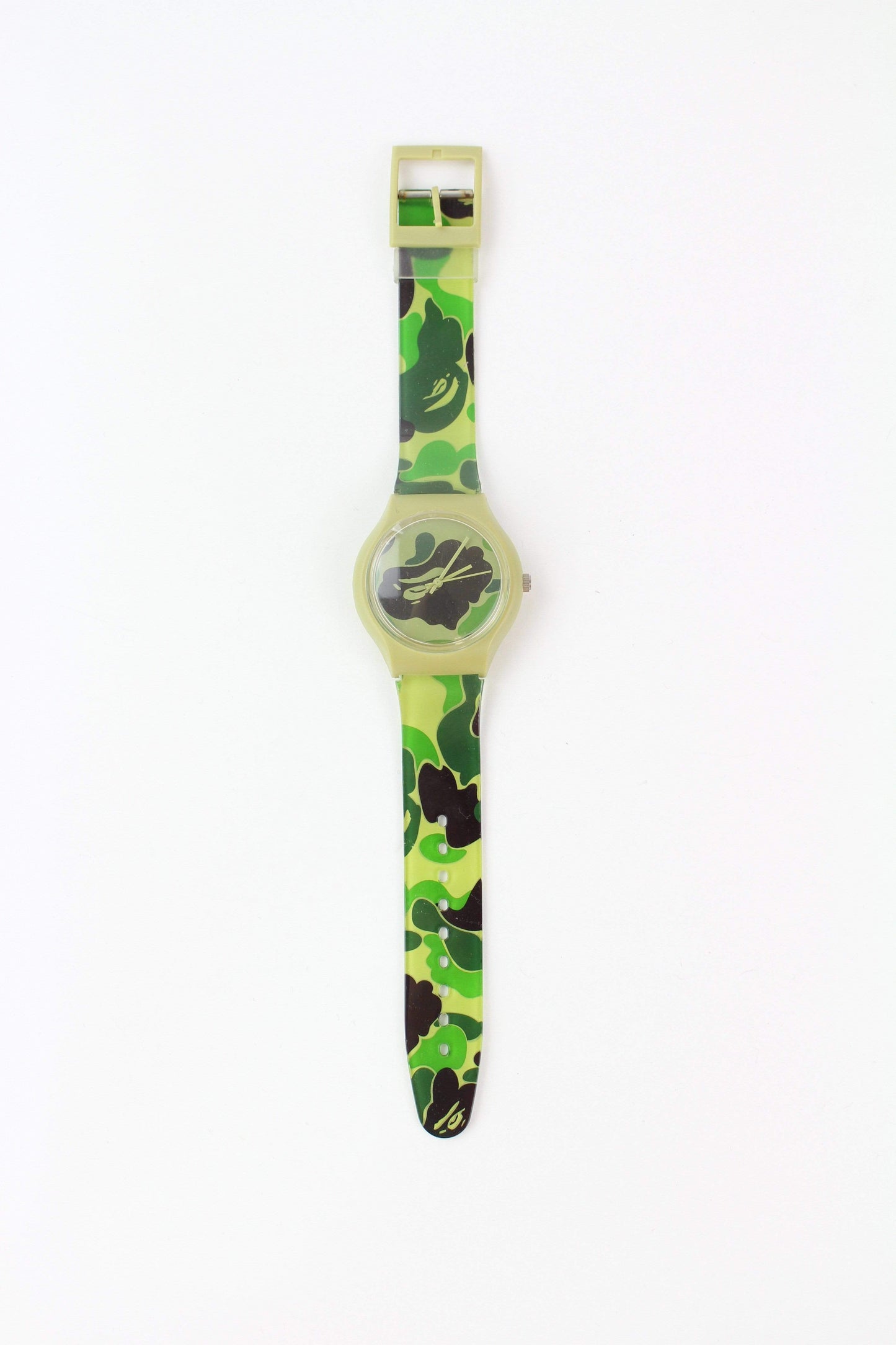 Bape ABC Green Camo Watch - SaruGeneral