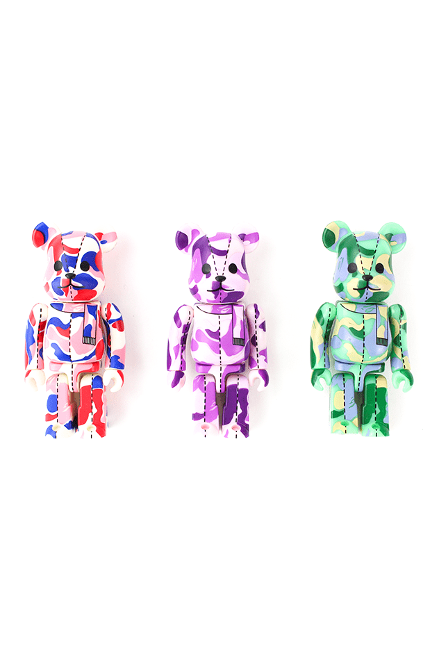 bape x bearbrick abc camo 100% - SaruGeneral