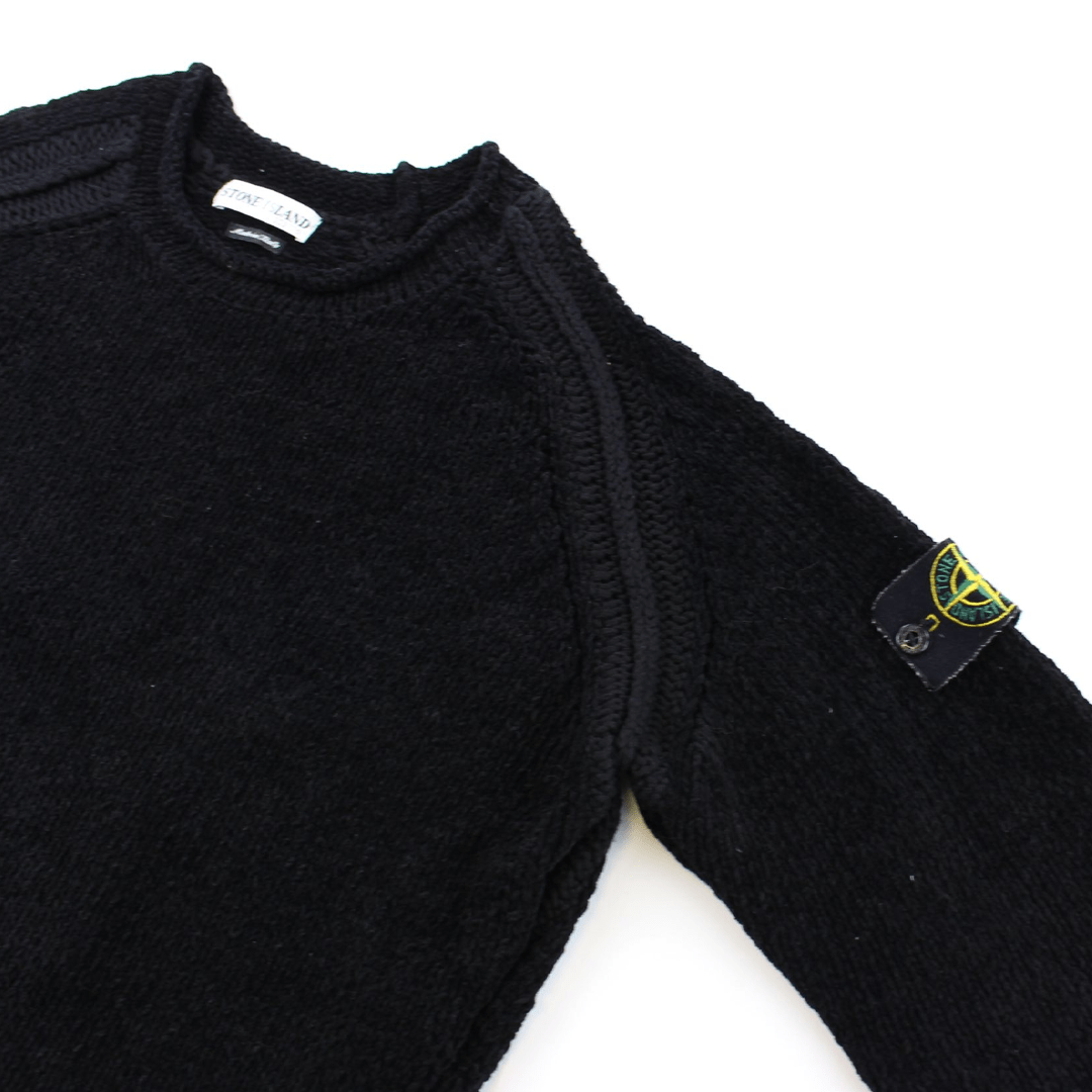 Stone Island Black Knit Autumn/Winter 2002 - SaruGeneral