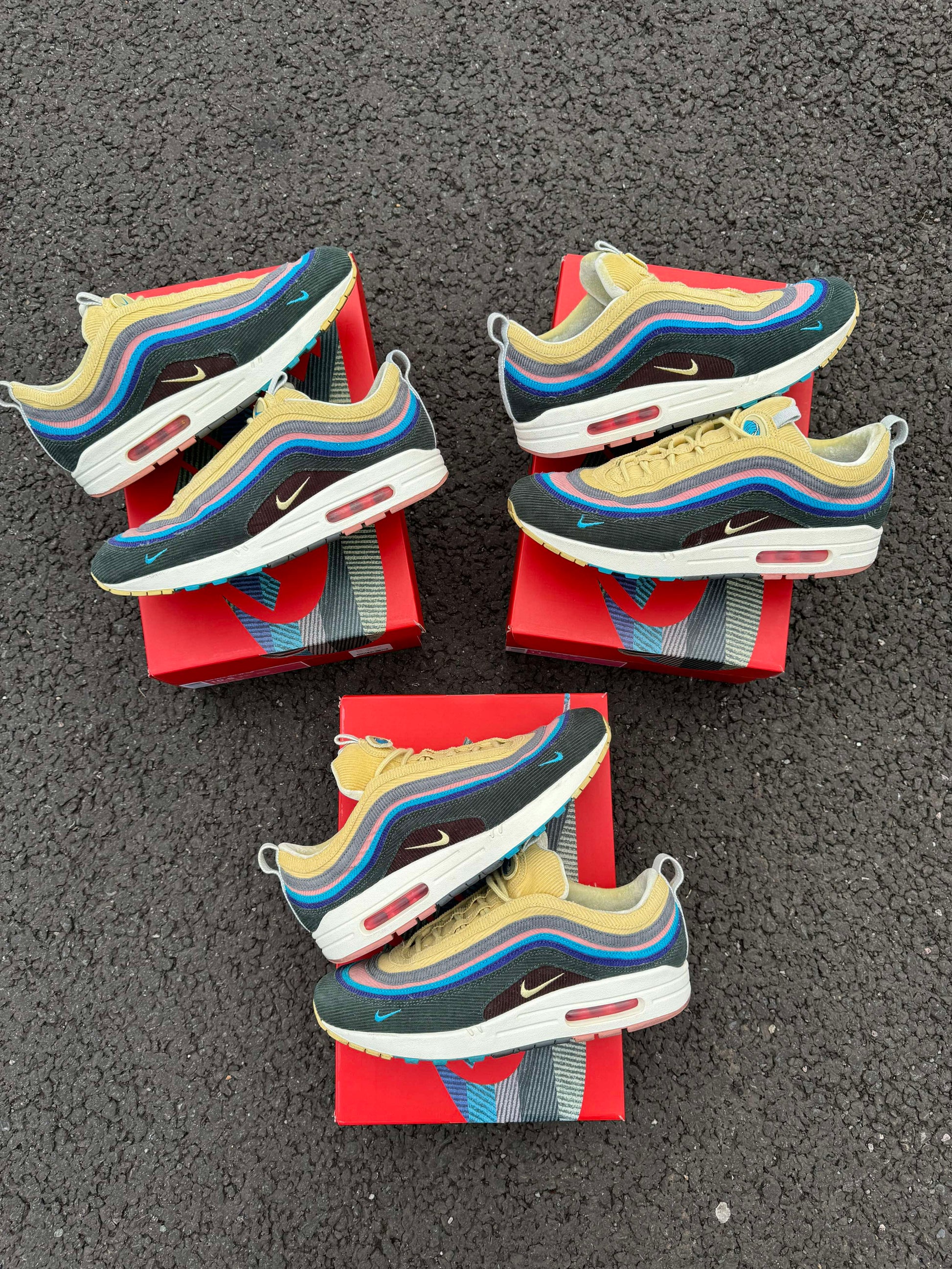 Sean Wotherspoon x Nike Air Max Wholesale Box x3 Authentic SW