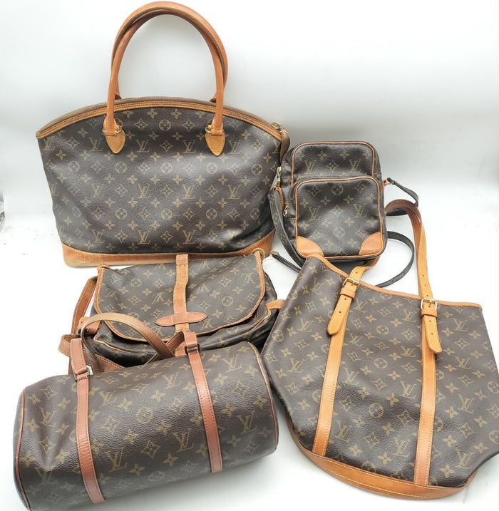 Louis Vuitton x5 Vintage Bags Bundle