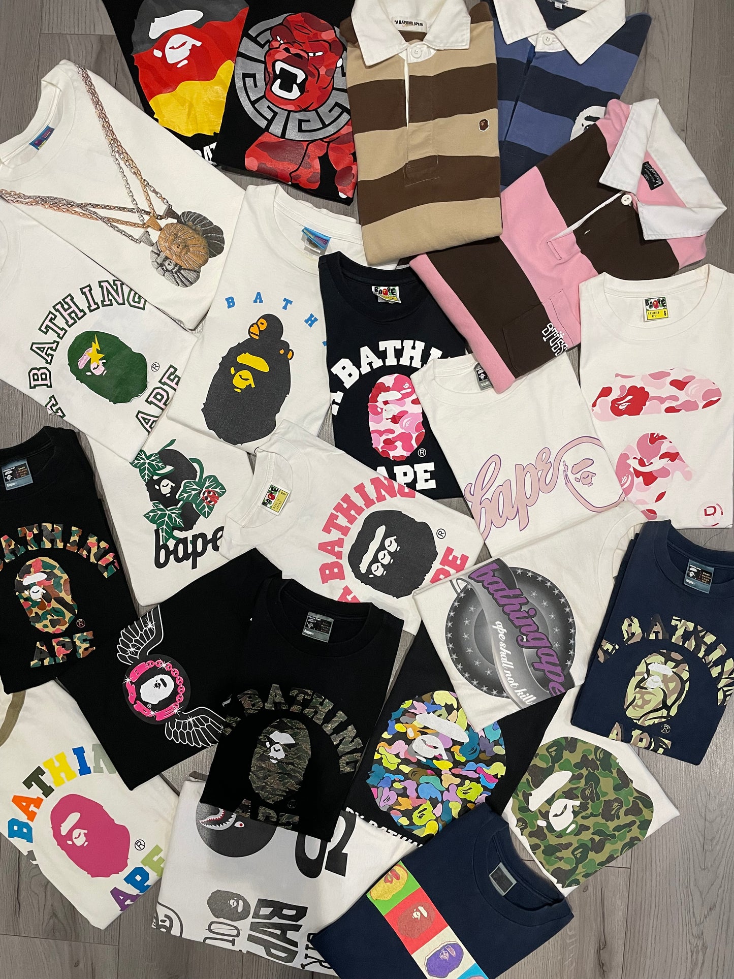 x25 Bape Tee Box