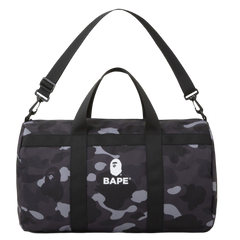 Bape Black Camo Duffle Bag