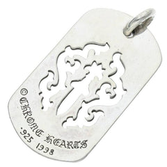 Chrome Hearts Cross Dog Tag Pendant