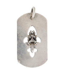 Chrome Hearts Cross Dogtag Pendant