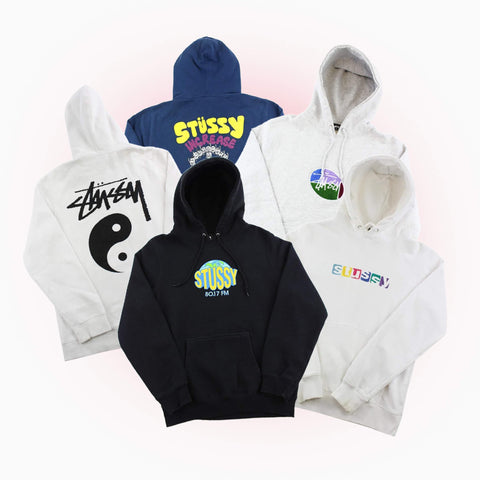 x25 Stussy Hoodies Box