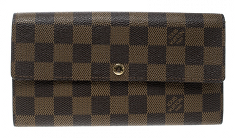 Louis Vuitton Original Brown Damier Long Wallet