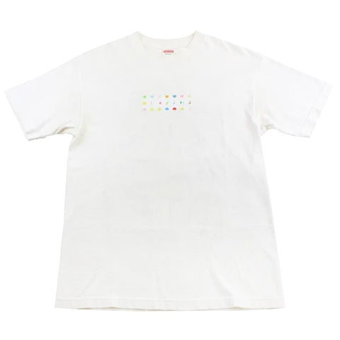 supreme hirst box logo tee white 2009