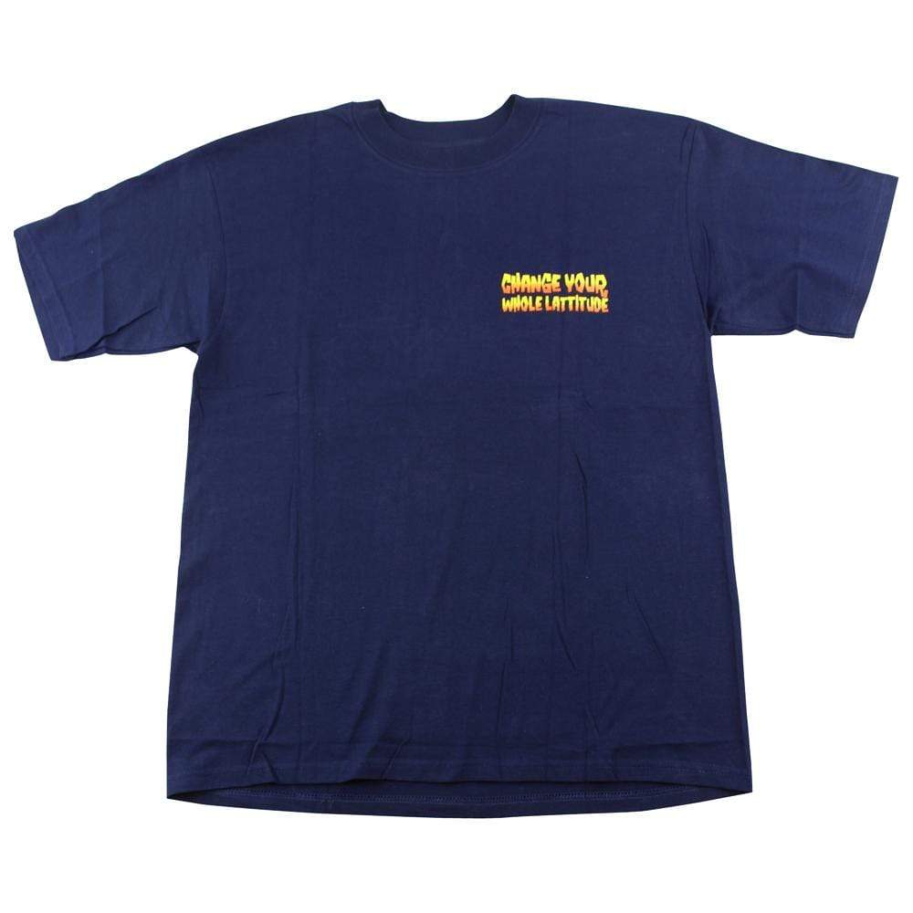 Corona Change Your Whole Lattitude Tee Navy - SaruGeneral