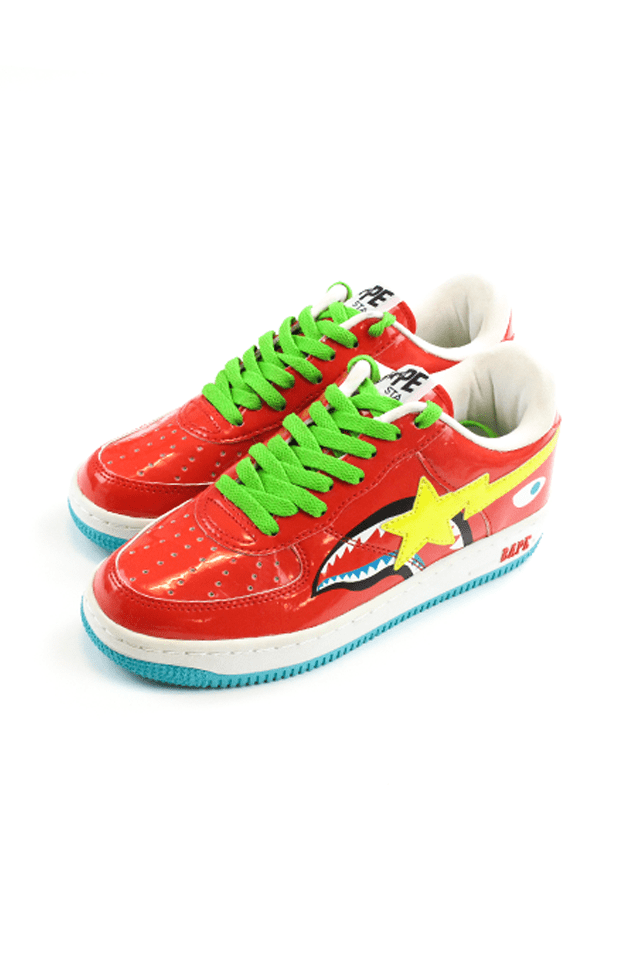 Bapesta Shark Face Red - SaruGeneral