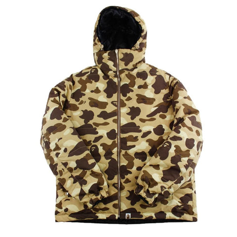 Bape Desert Camo Reversible Puffer Jacket