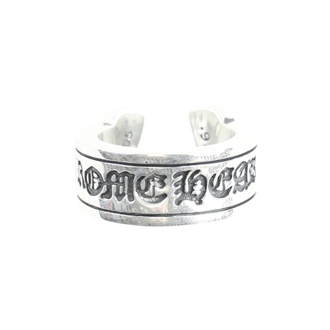 chrome hearts horseshoe scroll ring