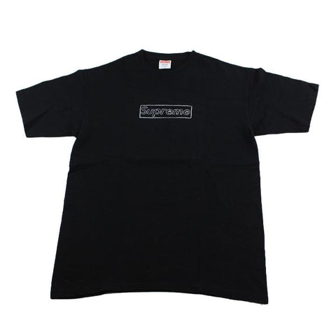 Supreme x Kaws box logo black