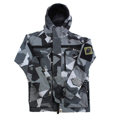 bape splinter camo jacket black grey