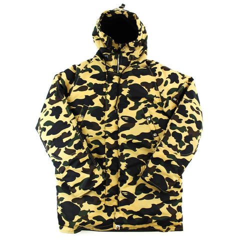 Bape 1st Yellow Camo Snowboard Jacket