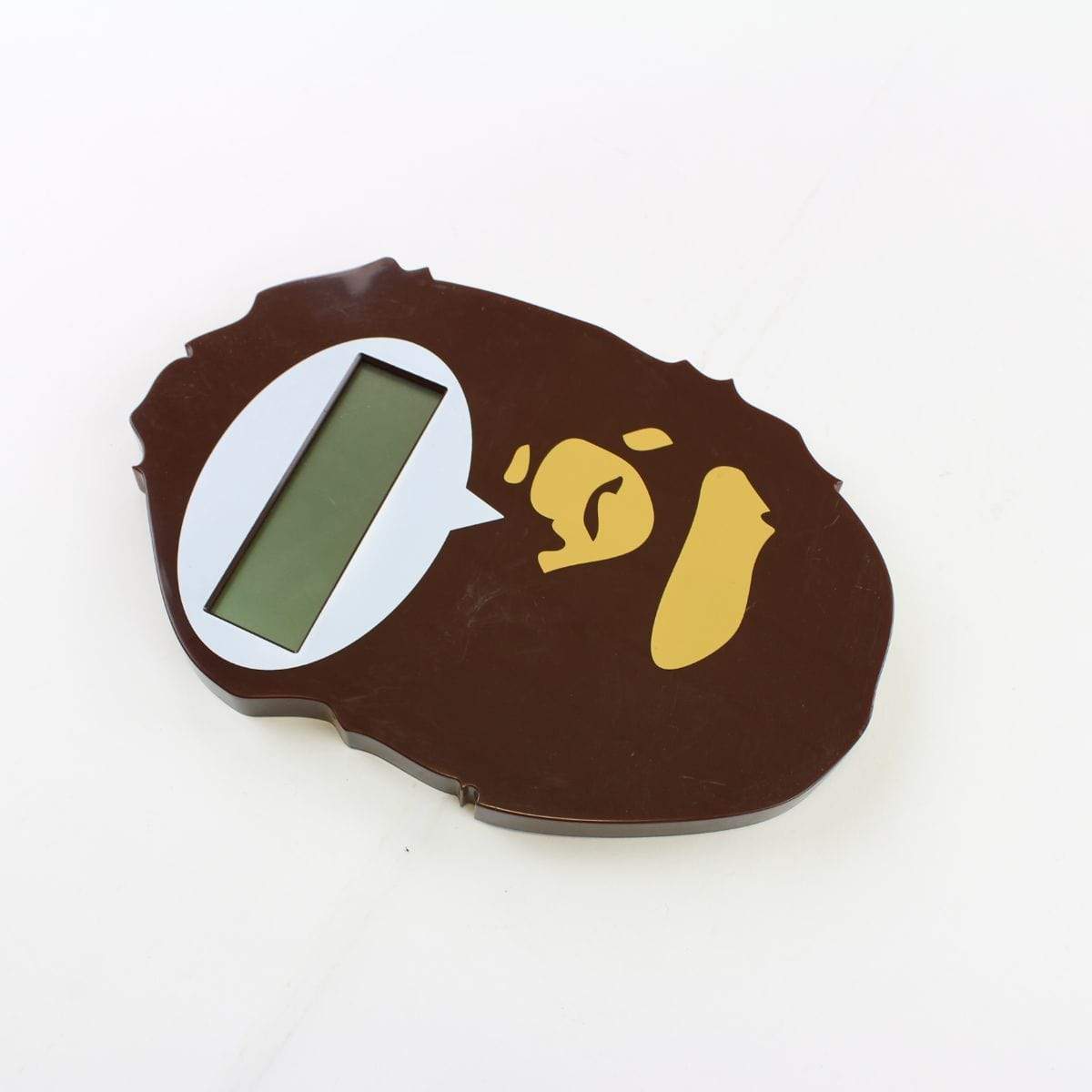 Bape Big Ape Head Logo Digital Clock - SaruGeneral