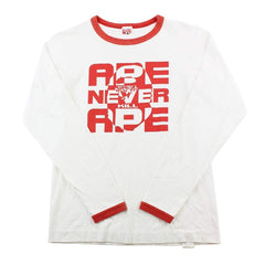 Bape x Kaws A.S.N.K.A Big Ape Logo LS White
