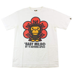 Baby Baby Milo Red Minion Tee White