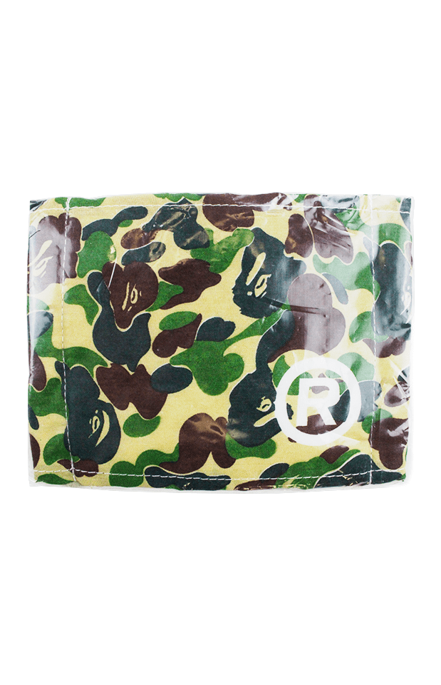 Bape abc Yellow Camo e mook Facemask - SaruGeneral