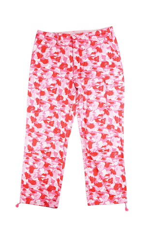 Bape ABC Pink Camo Cargo Pants