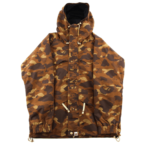 Bape Brown Camo Snowboard Jacket