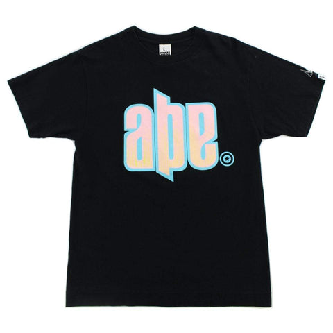 Bape Dr Ape Gradient Text Tee Black