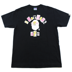 Bape Sex Pistols College Logo Tee Black