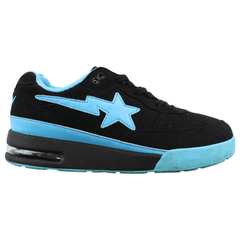 Bape Roadsta Bleu Noir Daim