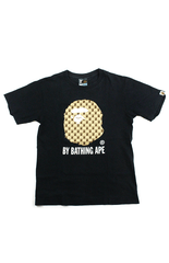 T-shirt Bape Tan Gucci Style Monogram Big Ape Noir