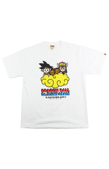 Bape x Dragon Ball Z Dr Slumparale Tee White