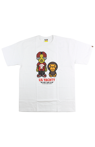 Bape x Lil Yachty Milo Tee White