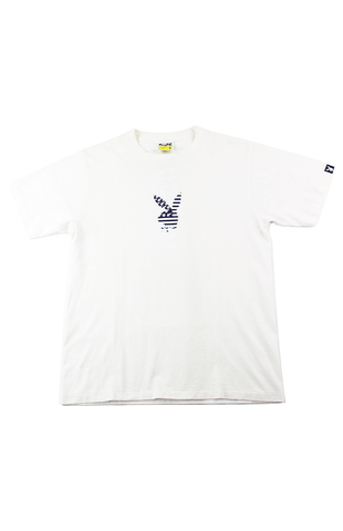 Bape x Playboy Tee White