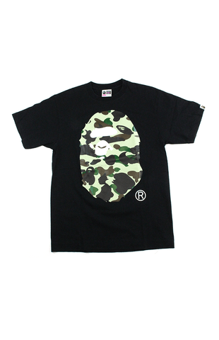 T-shirt Big Ape Bape 1st Green Camo noir