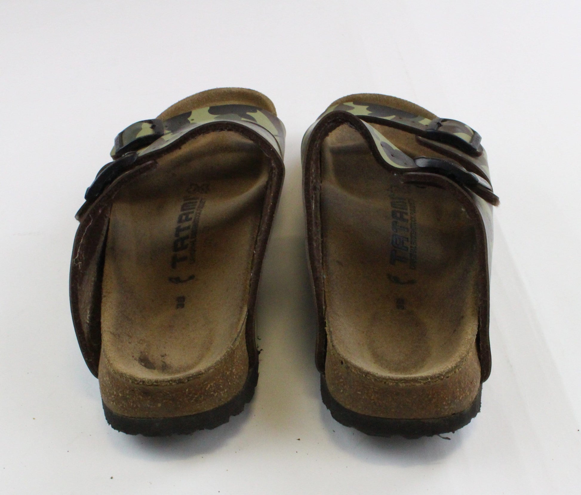 Bape 1st Green Camo Birkenstocks - SaruGeneral