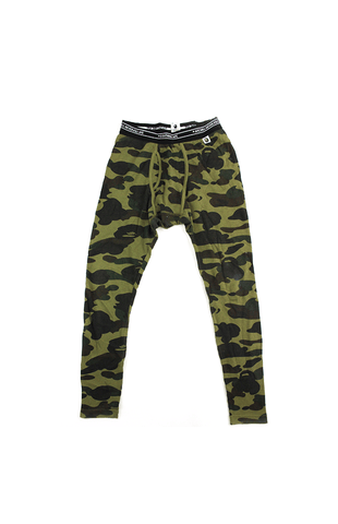 Pantalon thermique Bape 1st Green Camo